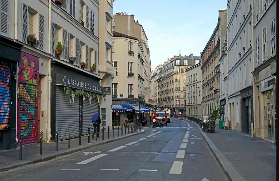 Apartment Studio Paris 10 Canal Saint-Martin